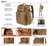 5.11 Tactical - Rush 24 2.0 - 37L Backpack
